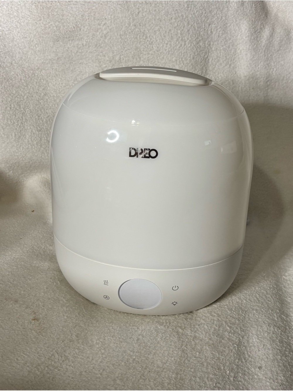 White Ultrasonic Humidifier & Diffuser